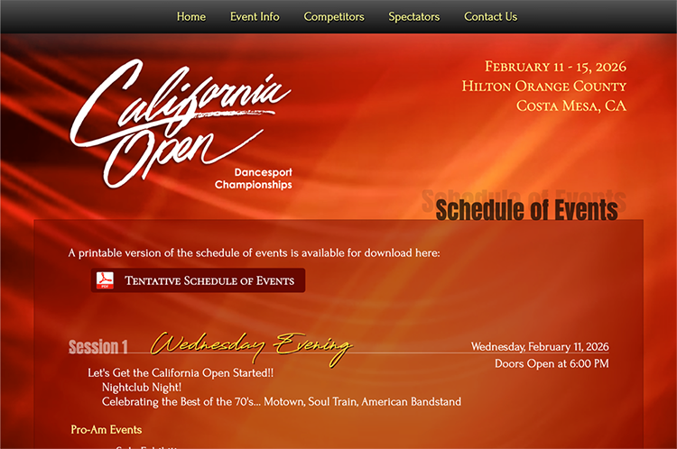Competition website